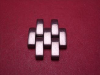 Cartier Schließen-Anschlussglied, Stahl, 16,5mm, für Cougar, gebraucht 