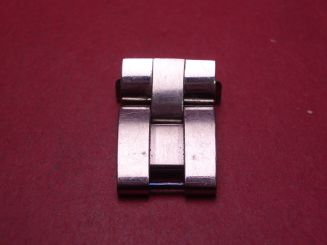 Cartier Gehäuseanstoß- mit Verlängerungsglied, Stahl, 15mm, gebraucht 