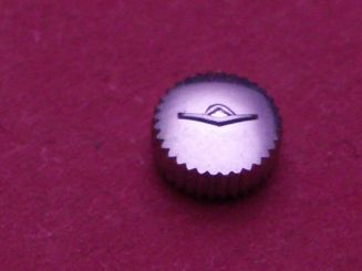 Movado Krone Stahl, Ø 5mm Höhe 7,2mm / 2,65mm, A-WelleØ 1,2mm, Tubus 2,5 