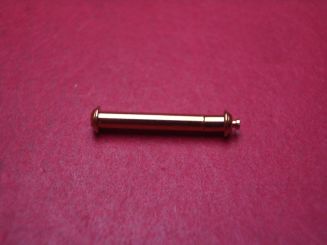 1 Cartier Federsteg zusammengebaut, Stahl mit Goldauflage 2n, 15mm, für Panthère VLC GM, techn. Ref. 1284, 1291 & 0245, 37846859 