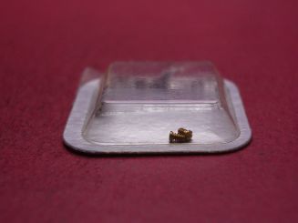 1 Cartier Schraube, gelb, Ø 1,3mm, Länge 1,86mm, VA280253 
