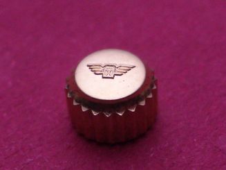 Longines Krone doublé, Ø 4,5mm, Höhe 3,1mm, Gewinde 0,9 