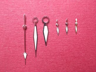 Komplettes Zeigerspiel für Kaliber: Valjoux 7750 Farbe weiß mit Leuchtmittel 