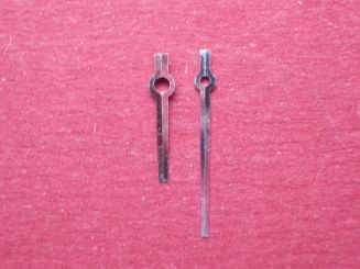 Rolex Uhren-Zeiger  Stunde und Minute weiß für Ref.Nr.:1600 