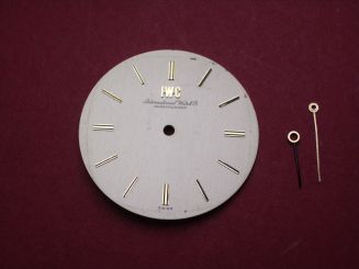 IWC Zifferblatt mit Zeigern für Kal. C/422, Ø 31,06mm, gebraucht 