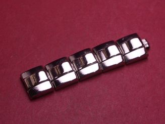 Jaeger-LeCoultre Bandteil, Stahl, Breite: 10,3mm, Länge: 4,9cm, gebraucht 