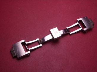 Jaeger-LeCoultre Faltschließe, Stahl, für 15,5mm Anschlussglied, gebraucht 