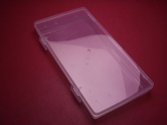 Aufbewahrungs-, /Transport- / oder Sortierbox aus Kunststoff, 16,5cm x 8,5cm x 1,7cm 