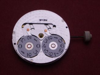 Cartier Pasha C, Big Date Uhrwerk weiß mit schwarzer Schrift, Cal.052, Ref. 2475, H5 (Uhrwerk nur im Vorabtausch) 