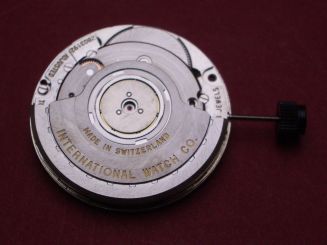 IWC Uhrwerk, Kal. C.35110, Datum bei der 3, schwarze Schrift auf weißem Untergrund (Uhrwerk nur im Vorabtausch) 