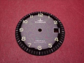 Dugena Tropica Zifferblatt, Ø 30,6mm, schwarz/weiß 