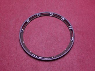 Lünette, Außen-Ø 37,7mm, Innen-Ø 32,6mm, schwarz 