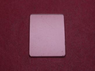 Uhrenglas, 17,6mm x 23,5mm x 1,9mm, gebraucht 
