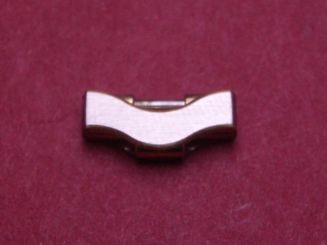 Ebel Sport Armband-Glied Link, 11mm, flach ,Stahl/Gold mit Schraube 