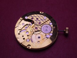 Mathey-Tissot Uhrwerk Kal. 609, Handaufzug, Ersatzteilträger, NOS (New Old Stock) 