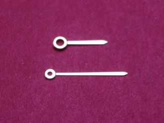 Cartier Zeigersatz, Messing, goldfarben, für Santos Ronde MM, Kal. 212 & techn. Referenz: 1500, VC110026 