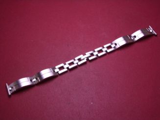 Metall-Armband, Breite: 14mm-10mm, Länge: 17,2cm 