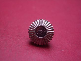IWC Krone, Stahl, mit Beschriftung "Probus Scafusia", für Taschenuhr, Ø ca. 9,7mm 
