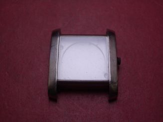 Cartier Uhren-Gehäuse mit Glas, Stahl, für Tank Francaise MM, techn. Ref. 2301, Serien-Nr. 217826RX, gebraucht, VC010543 