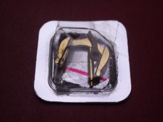 Cartier Dornschließe, Stahl vergoldet, 10mm, gebraucht, 09000610 