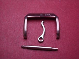 IWC Dornschließe, Stahl, 16mm, gebraucht 