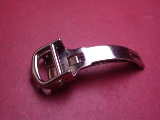Cartier Faltschließe, Stahl, 14mm, gebraucht 