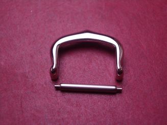 Cartier Dornschließe, 14mm, Stahl, für Tank Basculante PM, Kal. 059, tech. Referenz: 2386, ohne Nase, 08000614 