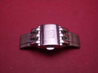 Revue Thommen Faltschließe, Stahl, 16mm, NOS (New Old Stock) 