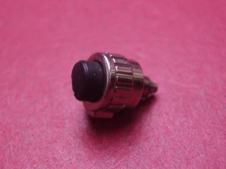 Jaeger-LeCoultre Drücker, Stahl/schwarz, Ø 7,5mm, Höhe 7,5mm, Gesamthöhe 11,7mm, für Compressor Chronograph 160T25, gebraucht 