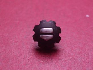 Tag Heuer Krone, Stahl/schwarz, Ø 7,7mm, verschraubt 