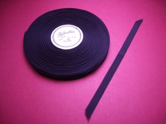 Sehr seltenes Pulsella Stoff-Uhrenarmband, Breite 9mm, Länge 25cm, für Artdeco-Schließen und -Gehäuse 