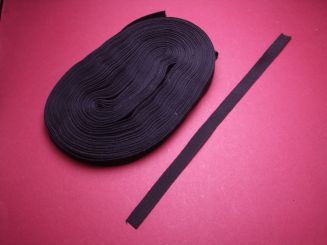 Sehr seltenes Pulsella Stoff-Uhrenarmband, Breite 10mm, Länge 25cm, für Artdeco-Schließen und -Gehäuse 