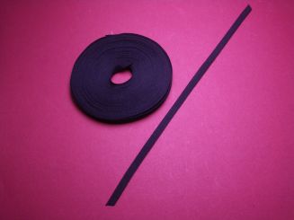 Sehr seltenes Pulsella Stoff-Uhrenarmband, Breite 5mm, Länge 25cm, für Artdeco-Schließen und -Gehäuse 