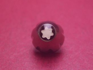 Montblanc Krone, Stahl, Ø 9,0mm, Höhe 6,3mm, Gesamthöhe 9,3mm 