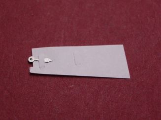 Cartier Zeiger, Black Steel, Länge: 4mm, XF010814 