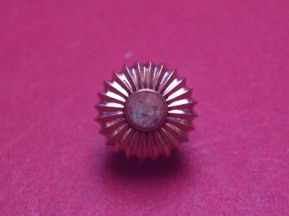 Taschenuhrkrone, gelb, Ø 8,5mm, Höhe 8,7mm 