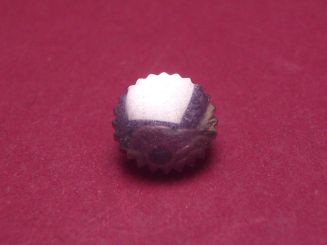 Uhrenkrone, weiß, Ø 7,2mm, Höhe 3,4mm, Gewinde 1,0mm 