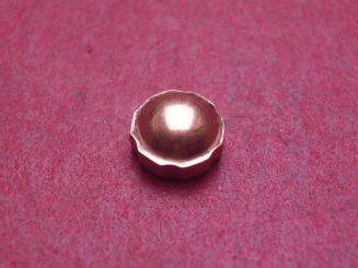 Uhrenkrone, rosé, Ø 5,2mm, Höhe 3,0mm, Gewinde 0,9mm 
