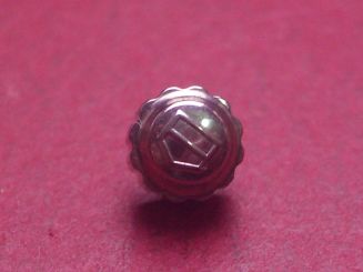 Tag Heuer Krone, Stahl, Ø 5,3mm, verschraubt, Höhe 5,4mm, Gewinde 0,9mm 
