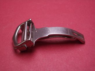 Cartier Faltschließe für Lederarmbänder, Stahl, 18mm, gebraucht 