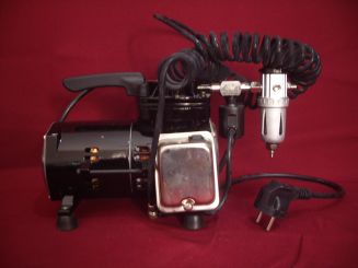 Kleiner Kompressor, gebraucht 