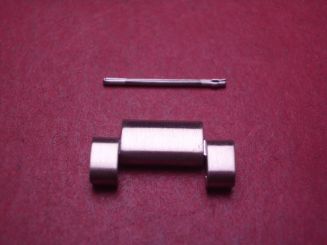 Omega Armbandglied, Stahl, 16mm, mit Stift, neu 
