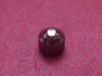 Omega Krone, Stahl, Ø 3,9mm, Höhe 3,4mm, Gewinde 0,9mm 