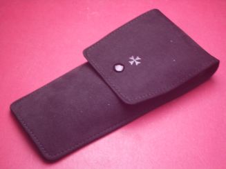 Vacheron Constantin Uhren-Beutel aus Microfaser mit Umkarton, schwarz, neu 