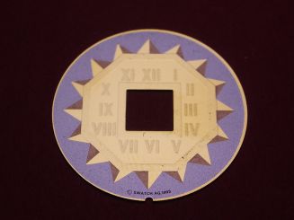 Swatch Zifferblatt, Ø 28,9mm, Farben: silber, gold, NOS (New Old Stock) 