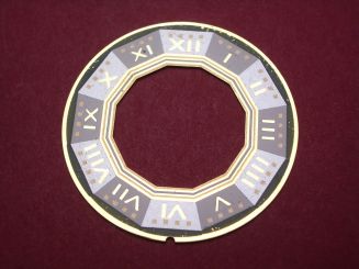 Swatch Lünette, Ø 28,9mm, Farben: gold, weiß, silber, grün, gebraucht 