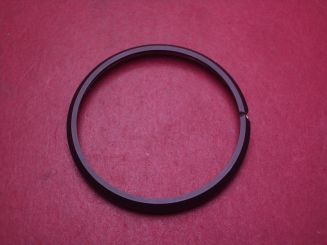Panerai Lünette, Stahl schwarz, Ø 41,6mm, für Radiomir 45mm, neu 