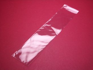 Transparente selbstverschließende Kunststoff-Aufbewahrungsbeutel, 4cm x 19cm, 100 Stück 