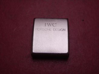 IWC Schließblech für Porsche Design, 17mm, mit Schrauben, gebraucht 