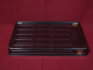 Sortierbox mit Deckel und Kunststoffpinzette 